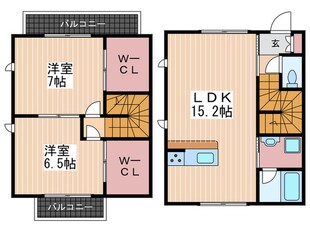 フォルツ－ナの物件間取画像